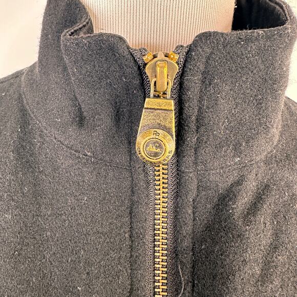 Powder River Outfitters Panhandle Slim Black Women's Wool Zip Up Jacket Size Med - Picture 3 of 10